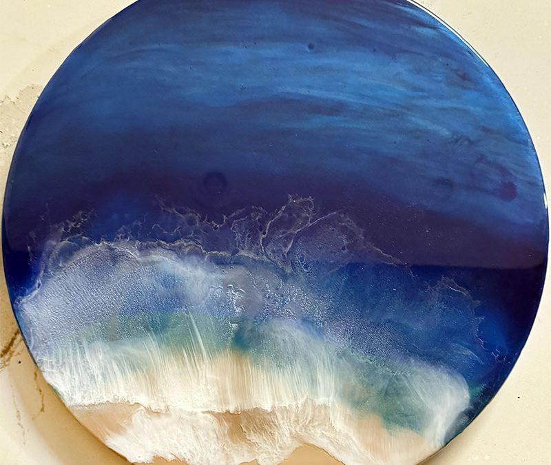 Lazy Susan art class at Seaside Expressions art studio in Punta Gorda, FL